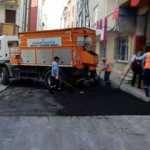 Pandemi’de Bağcılar yolları yenilendi