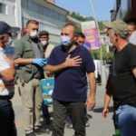 Tunceli Valisi Tuncay Sonel ile vatandaşlar arasında duygusal vedalaşma