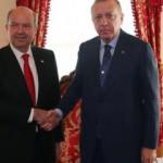 Başkan Erdoğan, Ersin Tatar ile görüştü