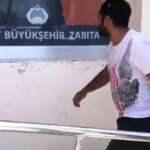 Engelli görünen dilenci zabıtayı görünce yürümeye başladı