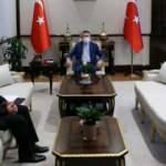 Cumhurbaşkanı Yardımcısı Oktay, TFF Başkanı Özdemir'i kabul etti
