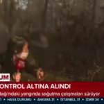 TRT Haber ekibinin zor anları!