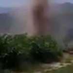 Kahramanmaraş'ta hortum korkuttu