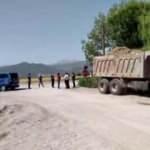 Kız istemeden sonra karantinaya alınan mahalleye girişler kapatıldı