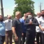 Öfkeli taksiciler İBB ve CHP’yi protesto etti