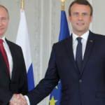 Putin, Fransa Cumhurbaşkanı Macron ile görüştü