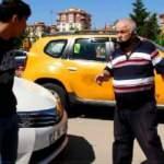 Sınava alınmadı, ücretini isteyen taksiciyle tartıştı
