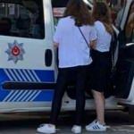 Sınava giden genç kıza maske cezası