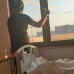 Virüs kaptı, çocuklarını emanet edecek birini bulamadı