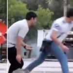 Azerbaycan'da Türk Bayrağı yakmaya kalkarsan ne olur?