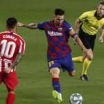 Barcelona'ya liderlik yolunda Atletico'dan ağır darbe