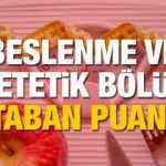 Beslenme ve Diyetetik 2020 tavan ve taban puanları ÖSYM başarı sıralaması