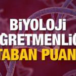Biyoloji Öğretmenliği bölümü 2020 tavan ve taban puanları ÖSYM başarı sıralaması