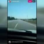 Canlı yayına girdikten 6 saniye sonra feci kaza