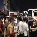 İstanbul Otogarında korkunç görüntüler: Asker uğurlaması sosyal mesafeyi unutturdu