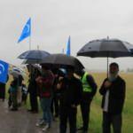 İsveç’te Uygur Türkleri Çin'i protesto etti