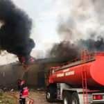 Sakarya’daki havai fişek fabrikasından korkutan fotoğraflar	