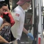 Nefes alamayan oğlunu ambulansa taşıyan babadan yürek yakan feryat!