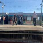 Marmaray durağında korku dolu anlar: Seferler durdu!