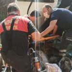 Marmaris’te otomobil dereye uçtu: 4 yaralı