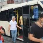 Minibüslerde yine aynı görüntü