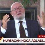 Nursaçan Hoca Ayasofya haberini alınca canlı yayında gözyaşlarına boğuldu