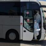 Otobüste koronavirüs paniği! Soluğu hastanede aldılar