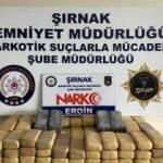 Terörün finans kaynaklarına operasyon: 82 kilo eroin ele geçirildi
