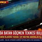 Van Gölü'nde kaybolan tekne bulundu! İlk görüntüler