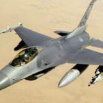 ABD'de F-16 savaş uçağı düştü