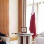 Bakan Akar, Katar Emiri Şeyh Tamim ile görüştü