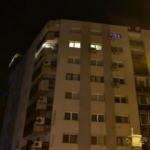 Deprem anı ne yapacağını bilemedi 7. kattan atladı