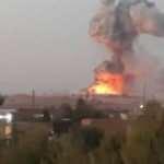 Terör örgütü PKK/YPG'nin silah deposunda peş peşe patlamalar