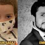 Bakan Koca paylaştı: Babasını fotoğraflarından tanıyor