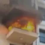 Korkutan patlama! Klima bomba gibi patladı