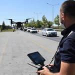 Eskişehir’de Kurban Bayramı trafiğine ‘dronlu’ denetim