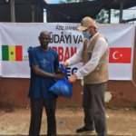 Hüdayi Vakfından Senegal'de 4 bin aileye kurban yardımı