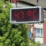 Adana’da hissedilen sıcaklık 47 derece