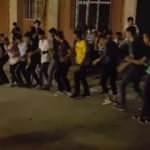 Asker uğurlama gecesinde koronaya aldırış etmeden halay çektiler