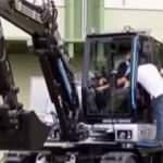 Başkan Erdoğan Yerli iş makinesini böyle test etti!