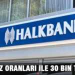Halkbank  30 bin TL 6 ay ödemesiz ihtiyaç kredisi veriyor! Kredi başvuru ekranı