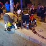 Kuşadası’nda motosiklet kazası: 1’i ağır 2 yaralı