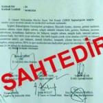 Rize Valiliğinden sahte belgeye suç duyurusu