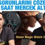 Şarjı bitmeyen akıllı saat: Honor Magic Watch 2