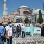 Ayasofya Camii'ne akın devam ediyor