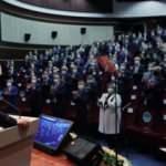 Erdoğan'ın Ayasofya açıklaması sonrası salon ayağa fırladı! Alkış tufanı