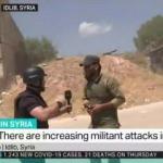 TRT World ekibi İdlib'de ölümle burun buruna geldi