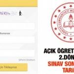 AÖL sınav sonuçları açıklandı mı? MEB AÖL 2. dönem sınav sonucu öğrenci giriş ekranı 
