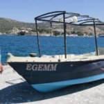 Foça'da batan tekne 33 metre derinlikte bulundu