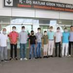Kahraman çocuklar hayatlarında ilk defa uçağa bindi